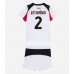 Tanie Strój piłkarski AC Milan Pervis Estupinan #2 Koszulka Wyjazdowej dla dziecięce 2025-26 Krótkie Rękawy (+ szorty)